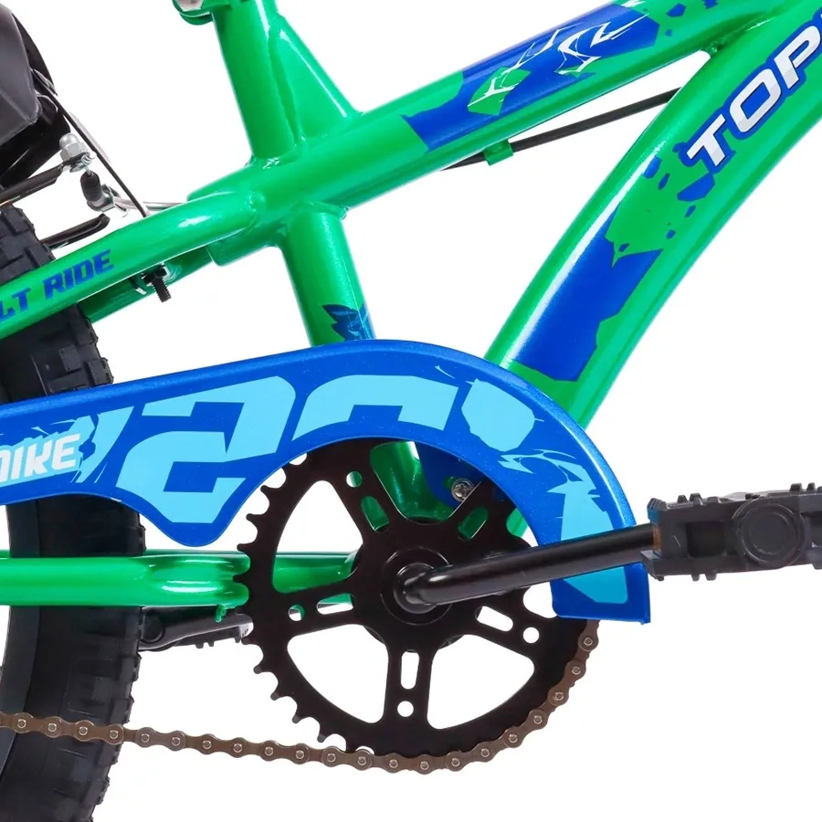 Imagen 6 de 7 de Bicicleta TopMega Speedmike R20 1vel-VERDE/AZUL