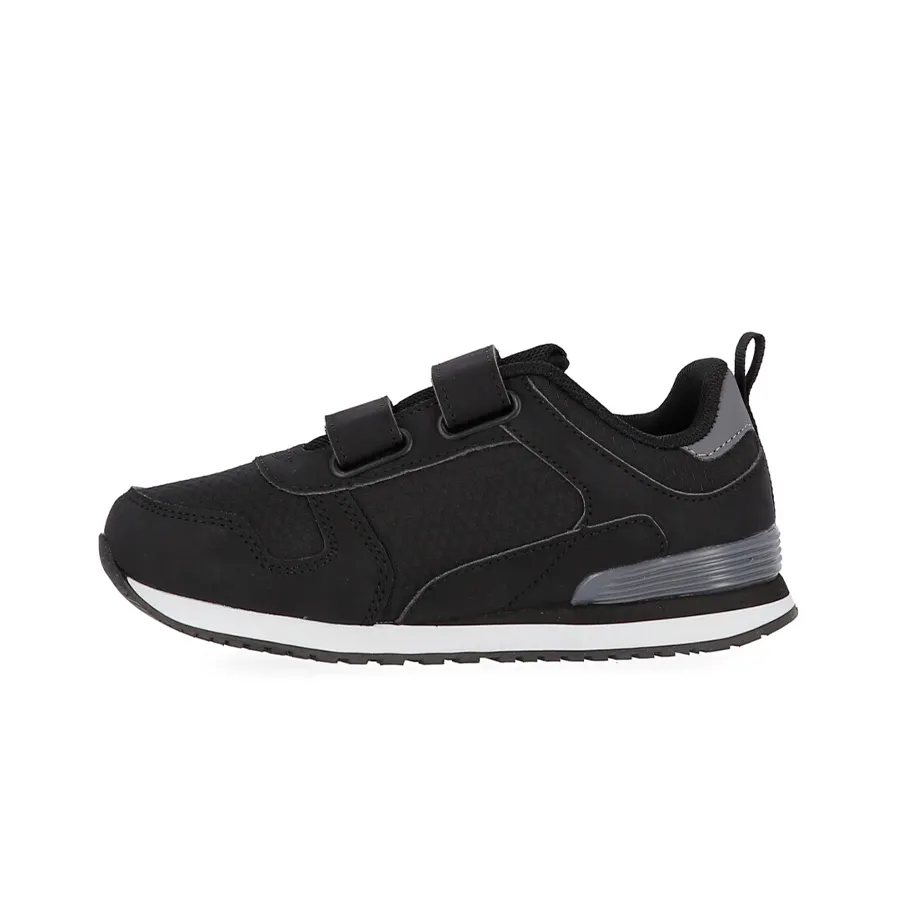 Imagen 2 de 6 de Zapatillas Atomik Casual Velcro Tyler 22-NEGRO/GRIS