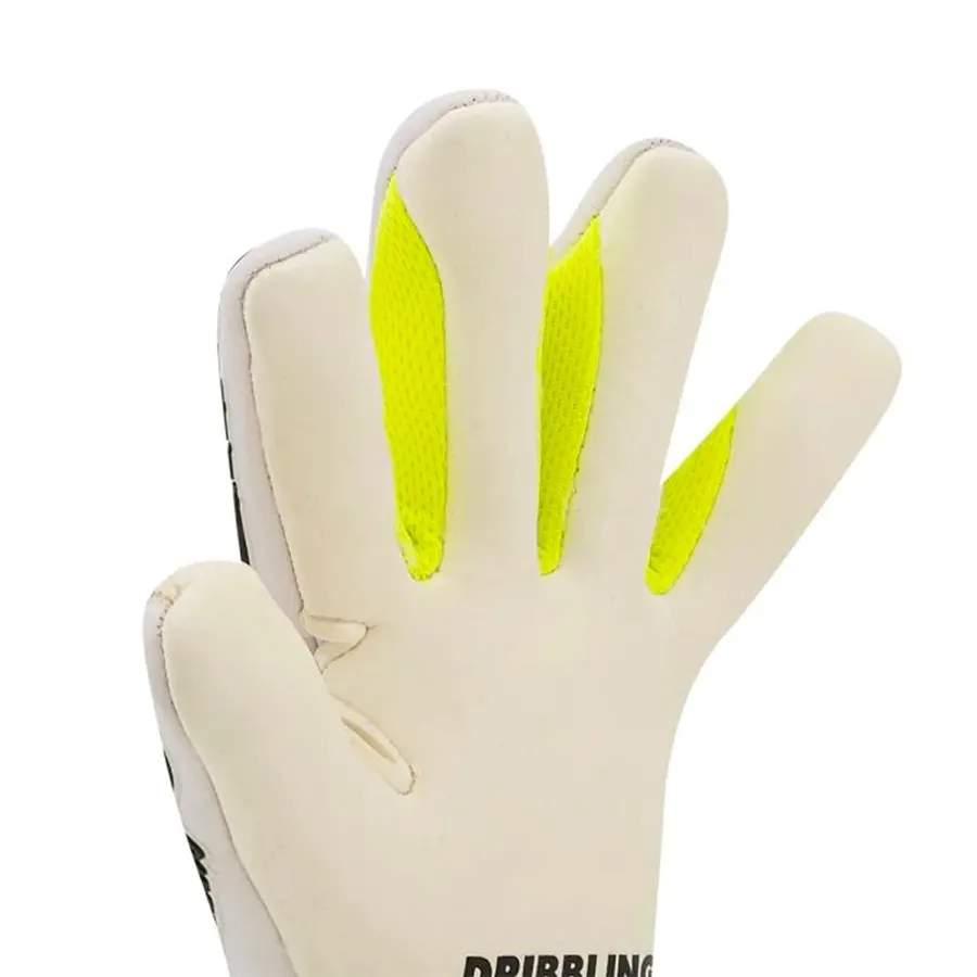 Imagen 2 de 5 de Guantes DRB Arquero Feline Evo Sr-BLANCO/NEGRO/LIMA