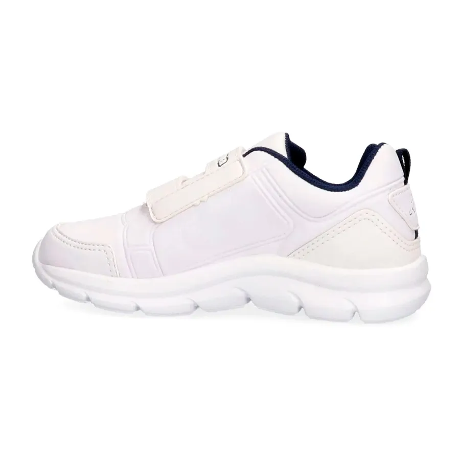 Imagen 1 de 5 de Zapatillas Kappa Colegial I Velcro-BLANCO/AZUL