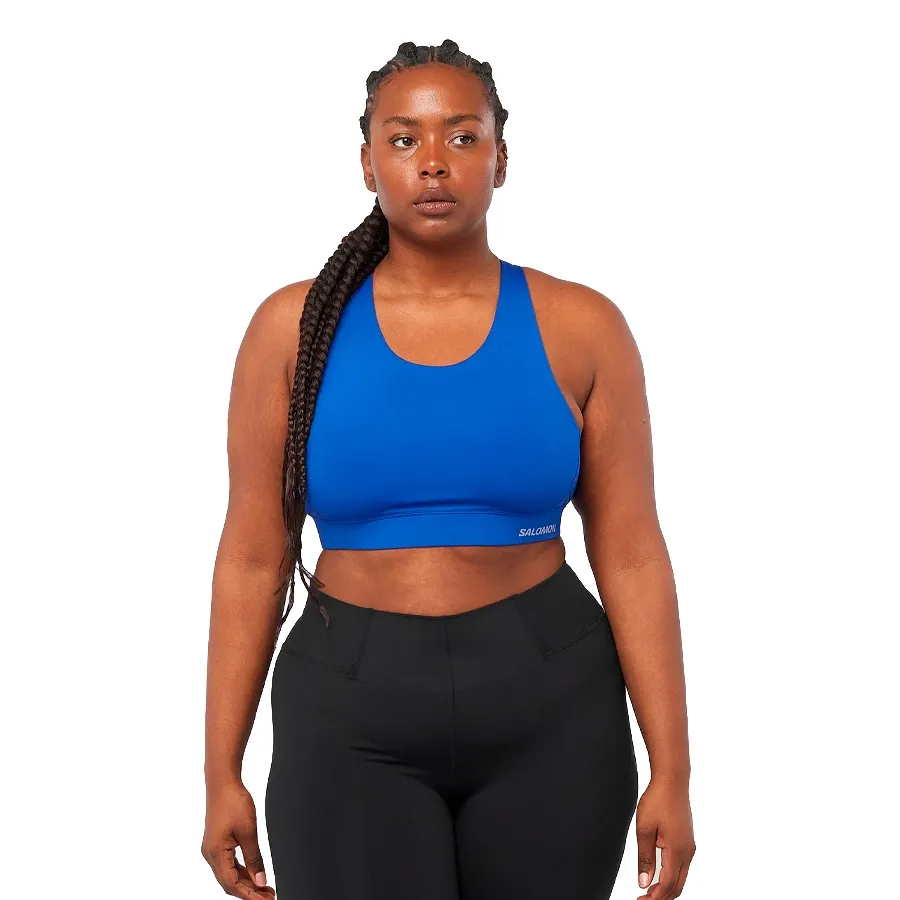 Imagen 1 de 3 de Top Salomon Cross Run-AZUL FRANCIA