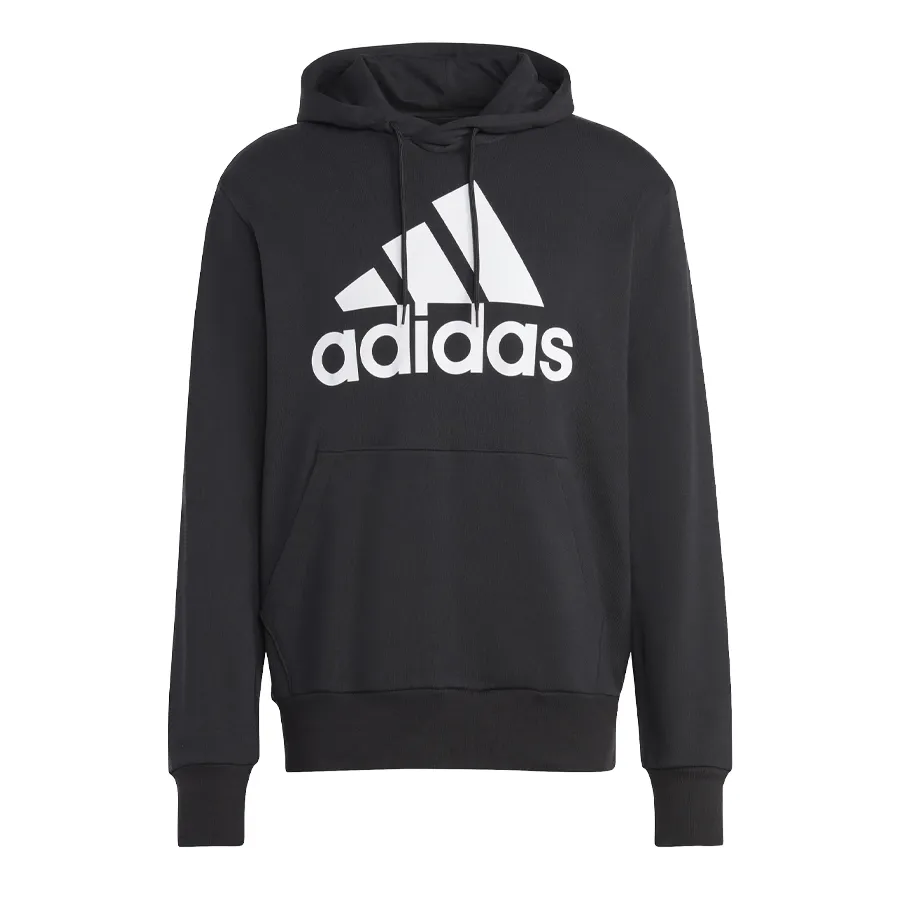 Imagen 0 de 5 de Buzo Con Capucha adidas Essentials Logo-NEGRO/BLANCO
