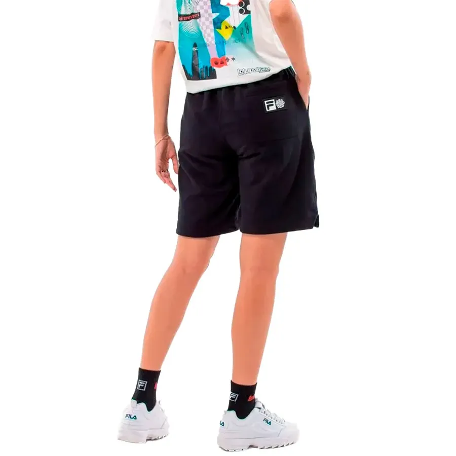 Imagen 2 de 6 de Shorts Fila Lolla-NEGRO