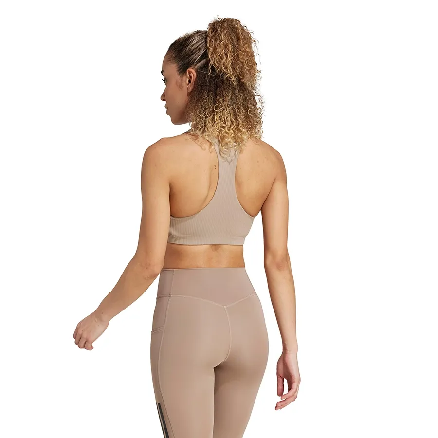 Imagen 1 de 4 de Top adidas Powerimpact Rib Soporte Medio-CAMEL