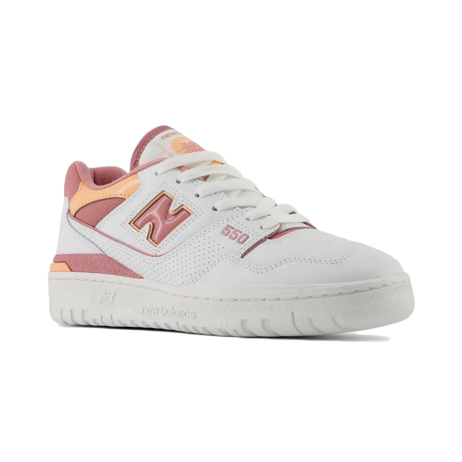 Imagen 2 de 5 de Zapatillas New Balance 550-BLANCO/ROSA