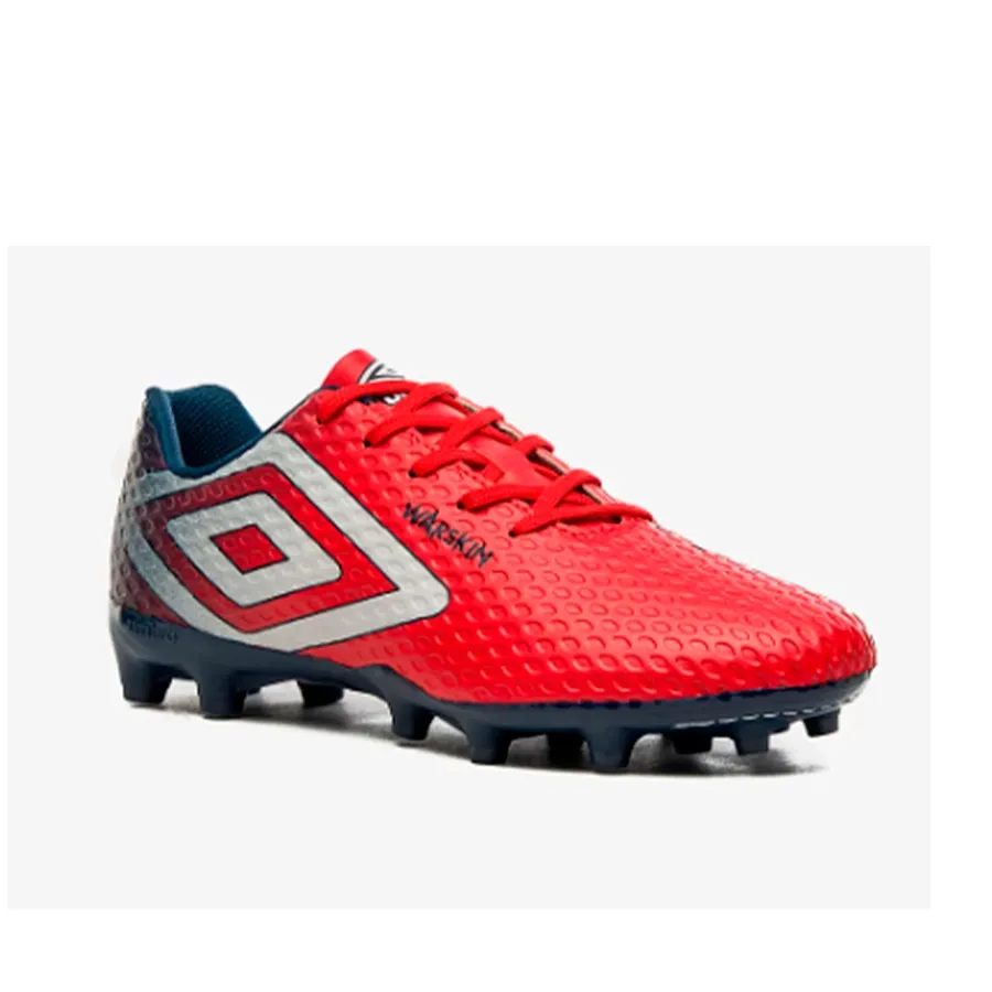 Imagen 1 de 7 de Botines Umbro Warskin Fg-ROJO/MARINO/BLANCO