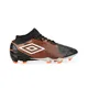 botines-umbro-u-cpo-calibra-ii-NEGRO/NARANJA FLUOR/PLATA