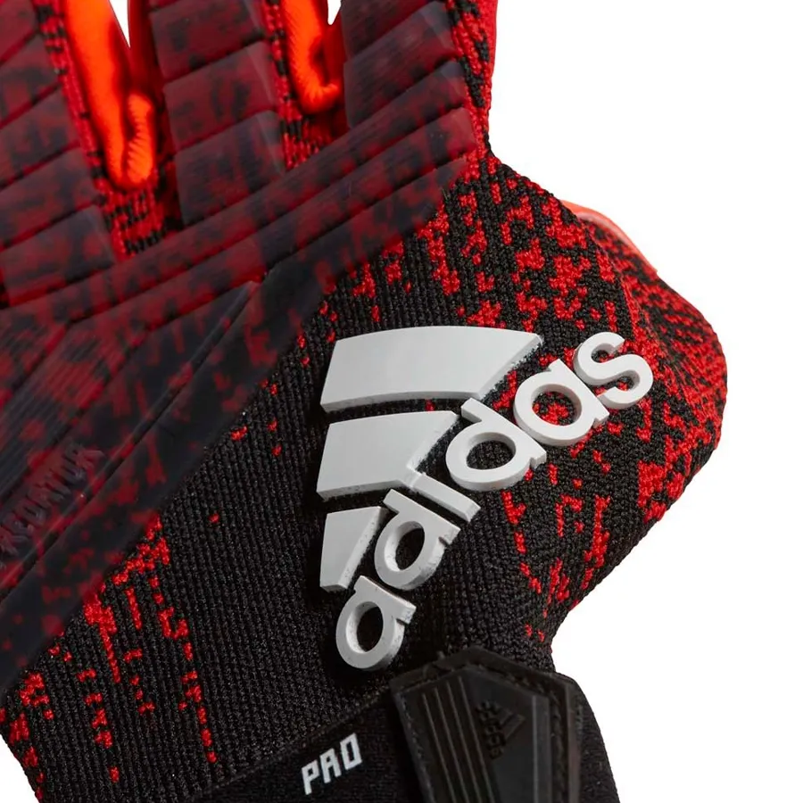 Imagen 5 de 6 de Guantes adidas Predator Pro-NEGRO/ROJO/NARANJA