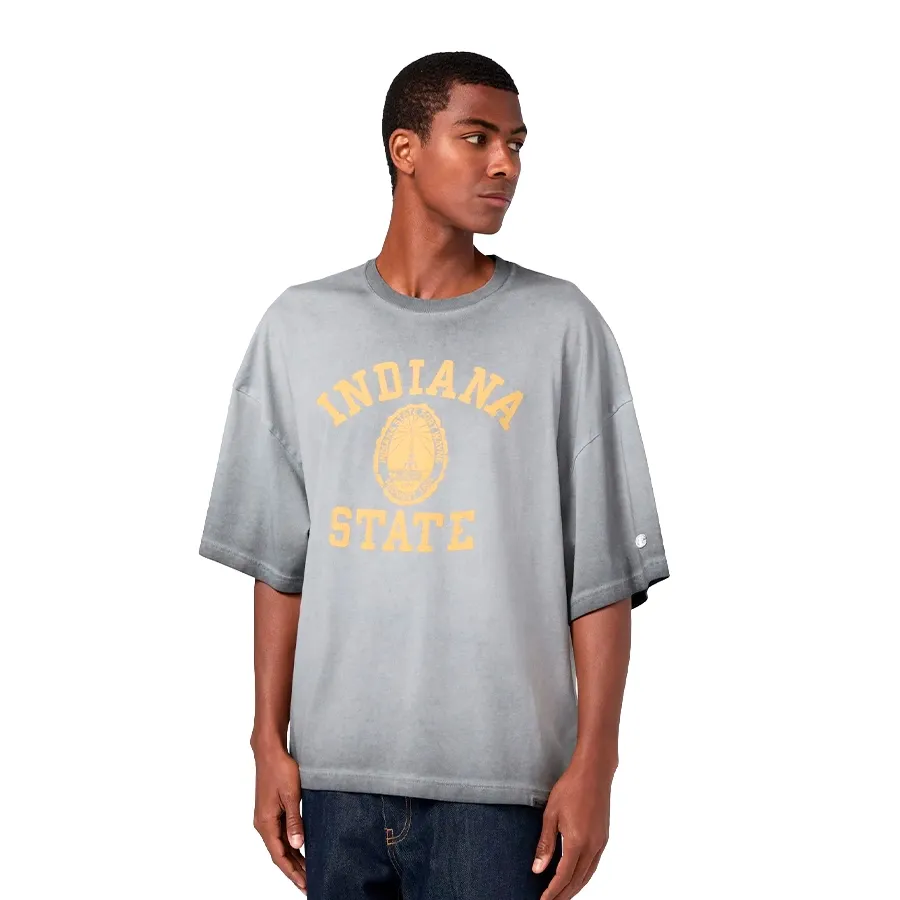 Imagen 0 de 3 de Remera Champion Time Capsule-GRIS/AMARILLO