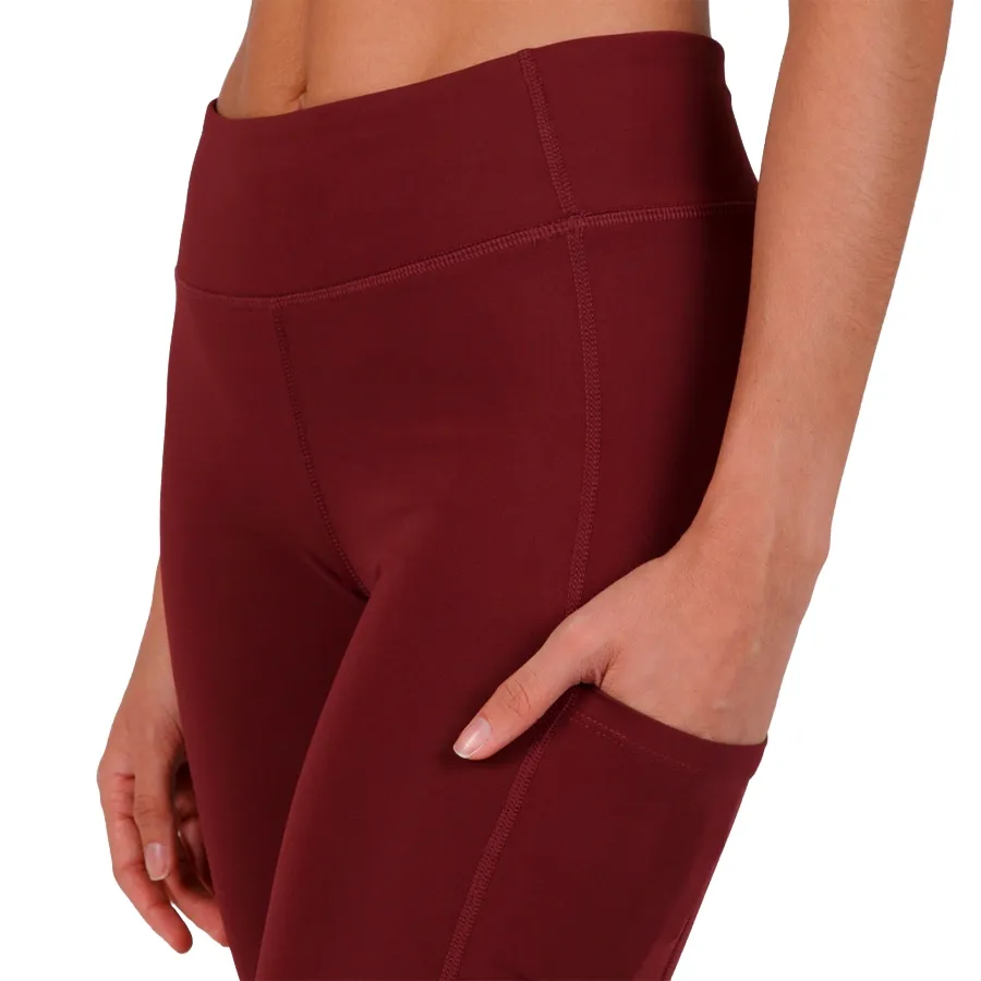 Imagen 3 de 4 de Calza Saucony Tight Fortify 7/8-BORDO