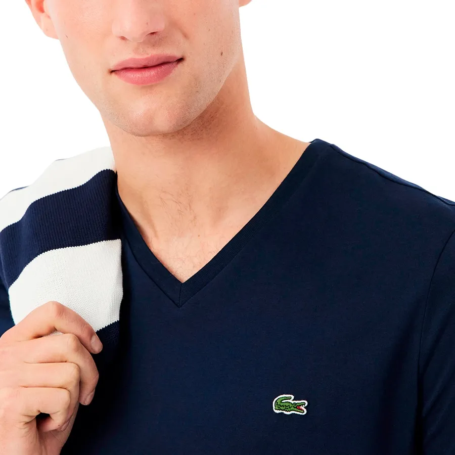 Imagen 2 de 5 de Remera Lacoste Cols Roules-MARINO