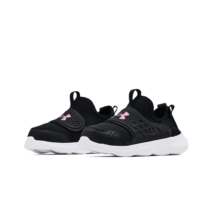 Imagen 2 de 5 de Zapatillas Under Armour Ginf Runplay-NEGRO/ROSA/BLANCO