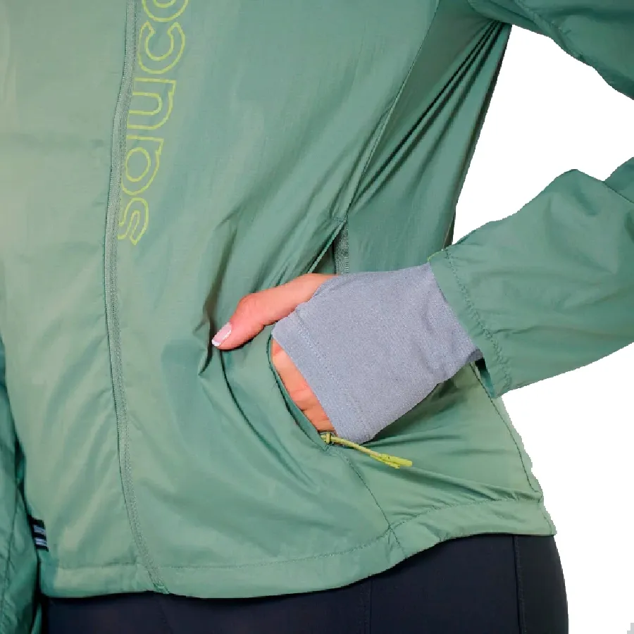Imagen 3 de 4 de Campera Saucony Peregrine Packaway-OLIVA