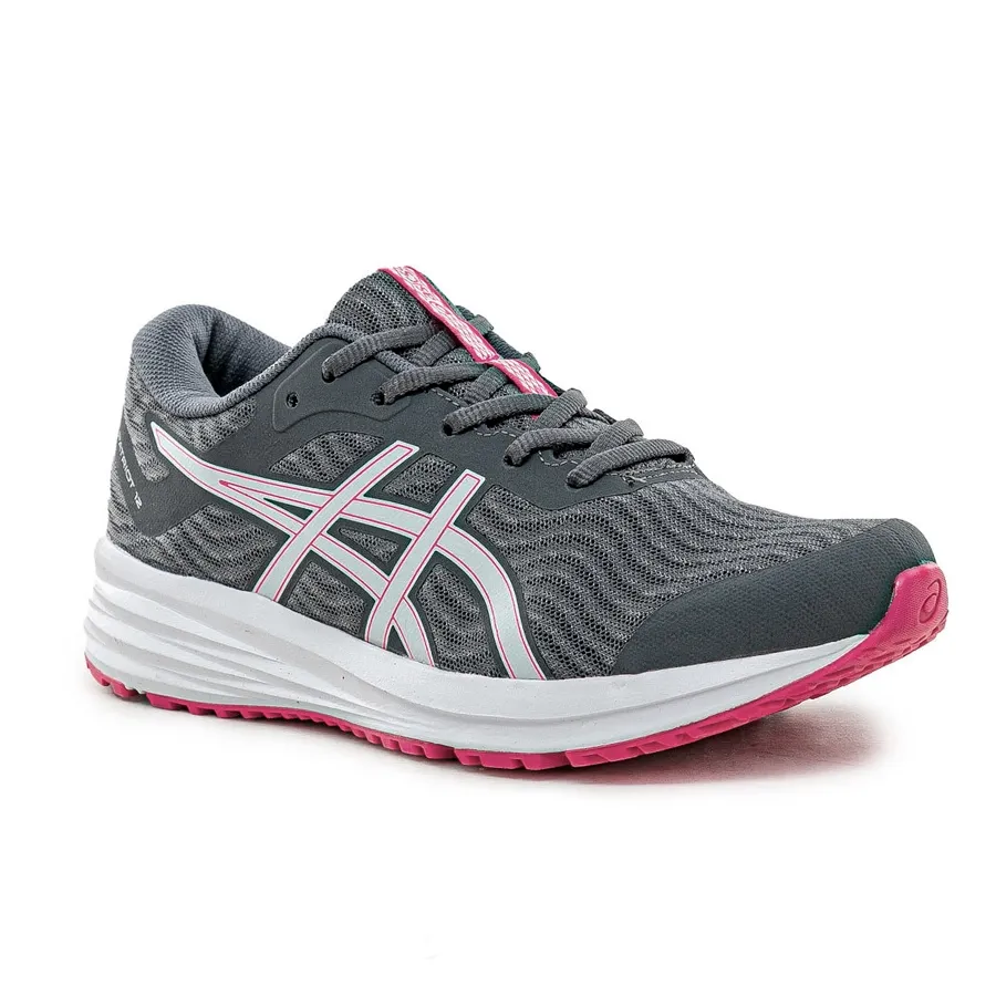 Imagen 3 de 4 de Zapatillas Asics Patriot 12-GRAFITO/FUCSIA