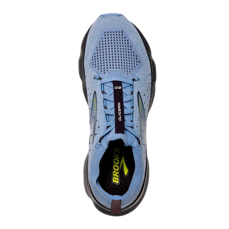 Imagen 3 de 5 de Zapatillas Brooks Glycerin Stealthfit 20-AZUL/NEGRO