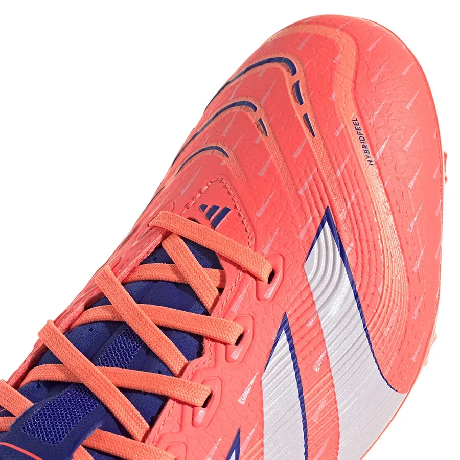 Imagen 5 de 7 de Botines adidas Predator League Fg-CORAL/BLANCO