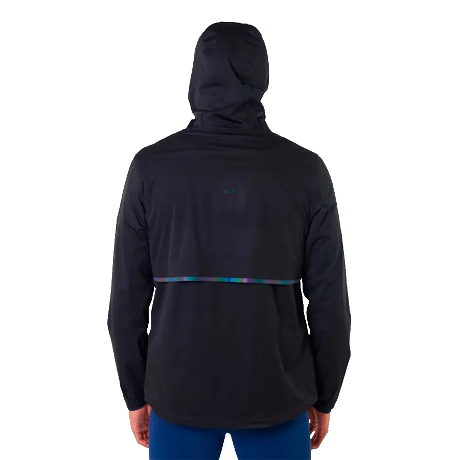 Imagen 2 de 6 de Campera Saucony Hurricane Waterproof-NEGRO