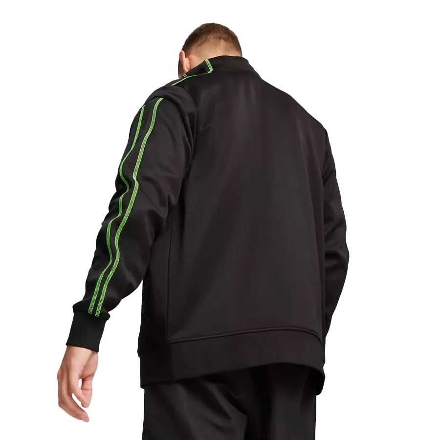 Imagen 3 de 5 de Campera Puma Mercedes Amg Petronas Mt7-NEGRO/VERDE