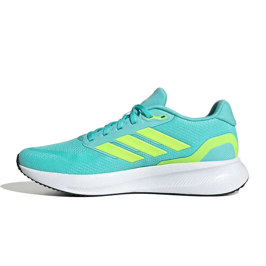 Imagen 3 de 8 de Zapatillas adidas Runfalcon 5-TURQUESA/AMARILLO FLUOR