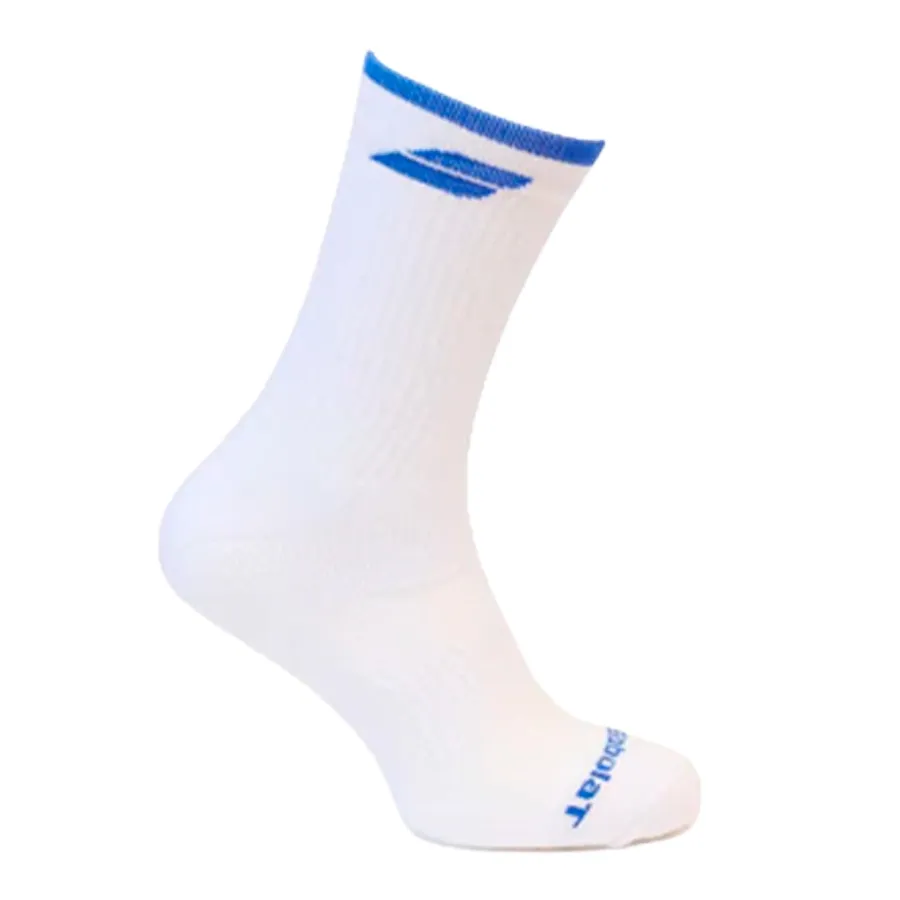 Imagen 1 de 2 de Medias Babolat Tennis Pro Play Regular Pack X3-BLANCO/AZUL