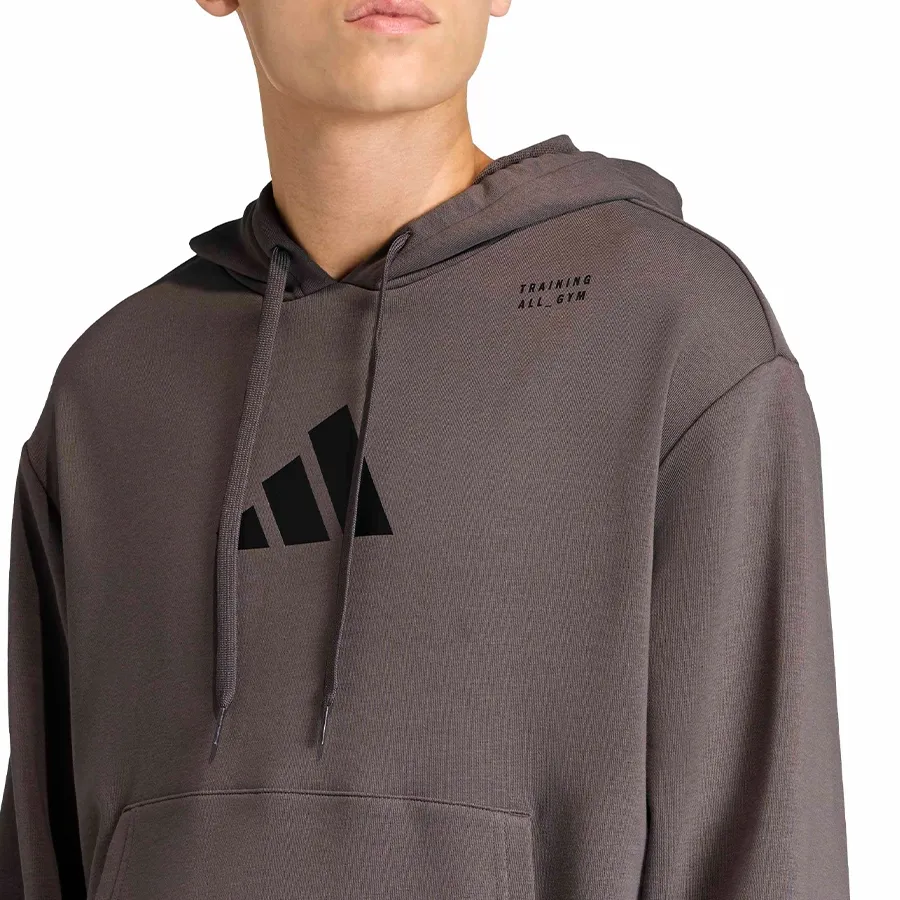 Imagen 3 de 5 de Buzo adidas Training Category-GRIS