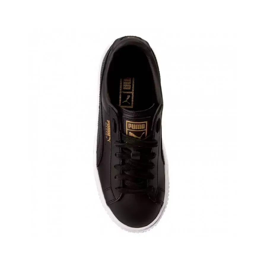 Imagen 0 de 5 de Zapatillas Puma Basket Platform Core-NEGRO/BLANCO