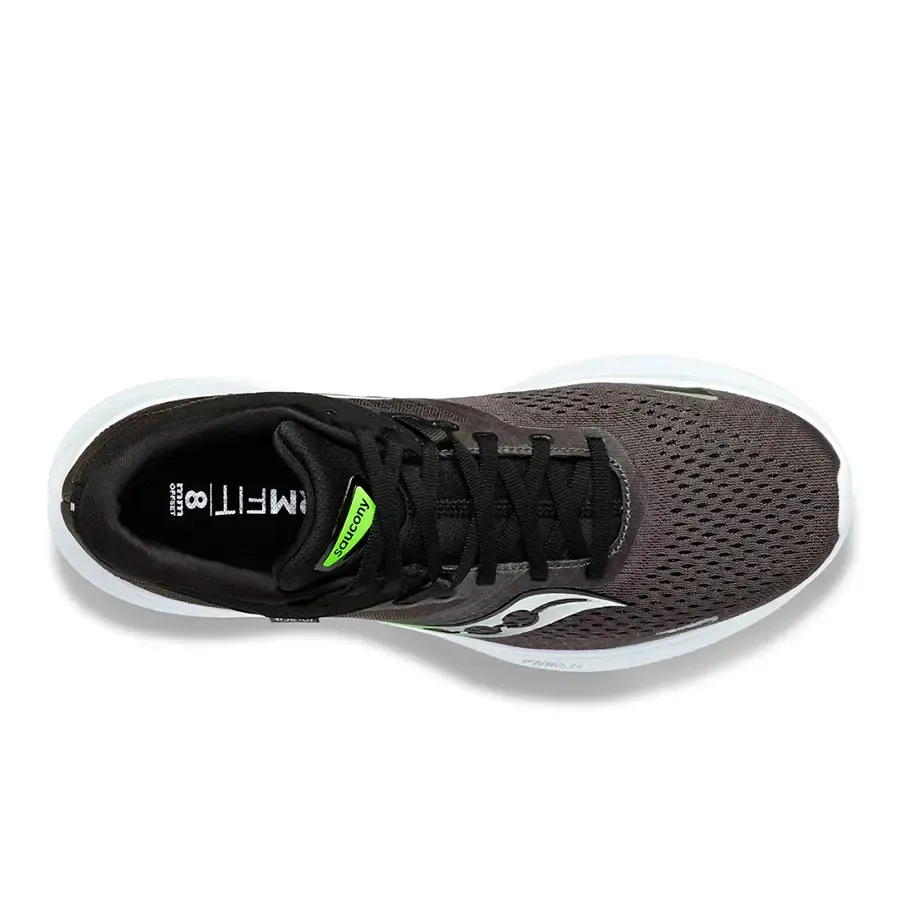 Imagen 3 de 5 de Zapatillas Saucony Ride 16-VERDE OSCURO/NEGRO/VERDE FLUOR