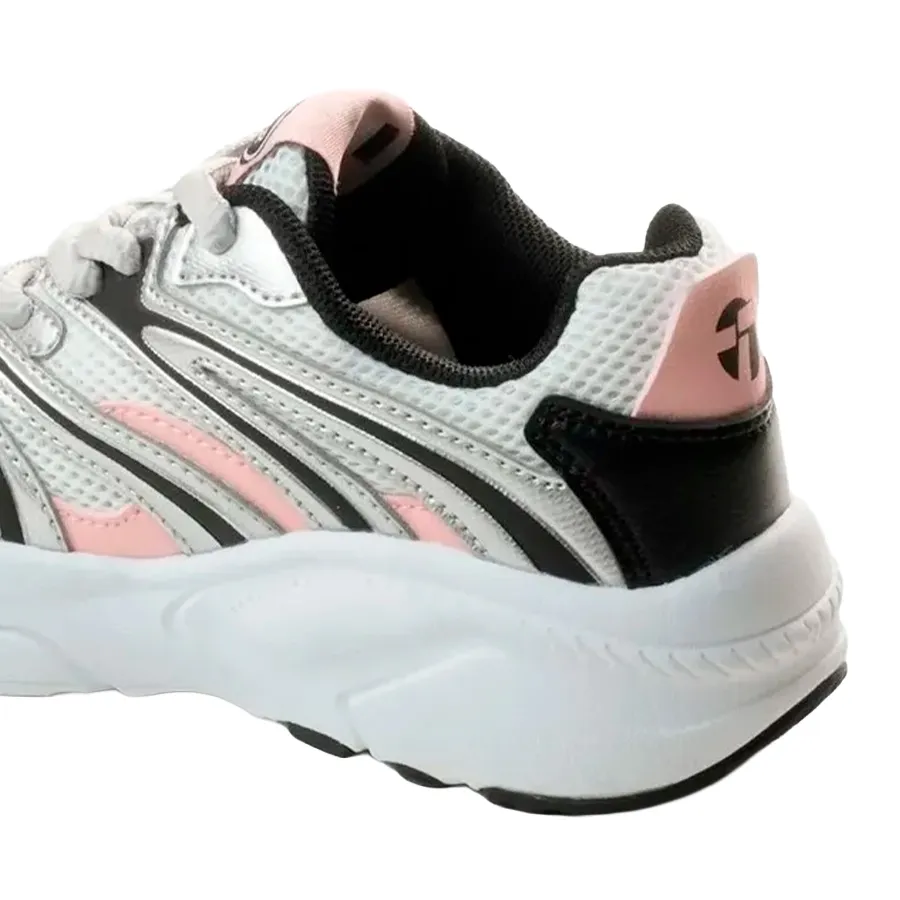 Imagen 4 de 5 de Zapatillas Topper Akron 2Mil-BLANCO/ROSA VIEJO/NEGRO