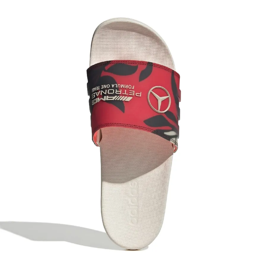 Imagen 4 de 7 de Ojotas adidas Comfort del equipo de Fórmula 1 Mercedes-BLANCO/ROJO