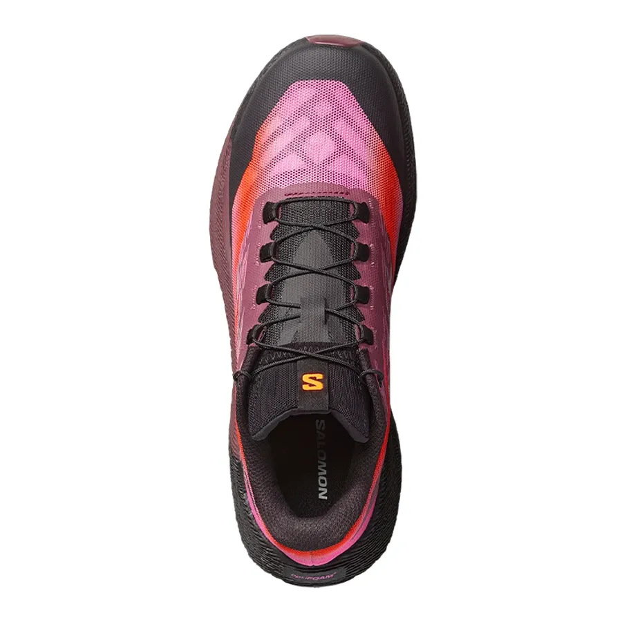 Imagen 3 de 6 de Zapatillas Salomon Pulsar Quiver-MORADO/NEGRO