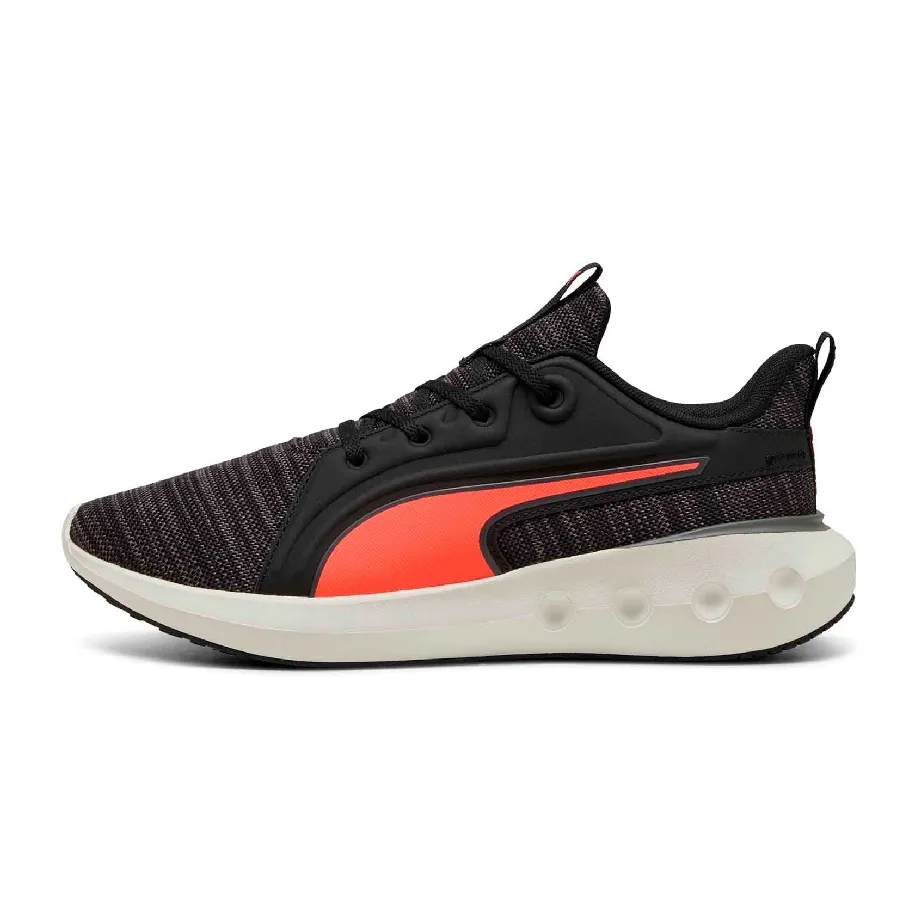 Imagen 2 de 6 de Zapatillas Puma Softride Carson Knit-NEGRO/NARANJA