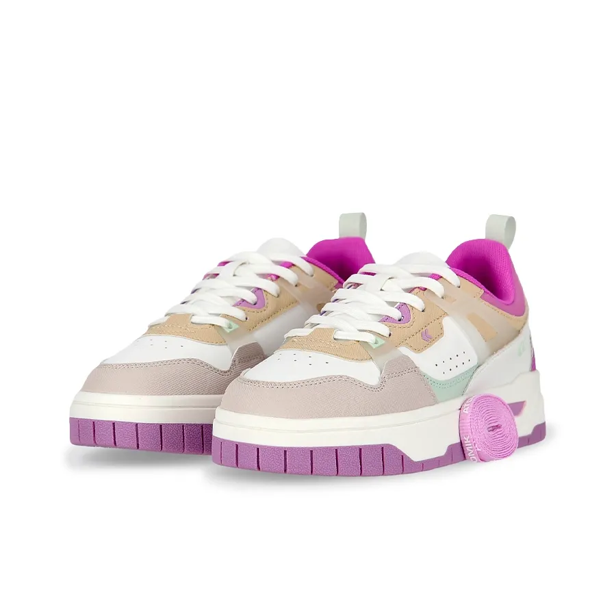 Imagen 1 de 6 de Zapatillas Atomik Casual Urbano Reece M 25-LILA/BEIGE/BLANCO