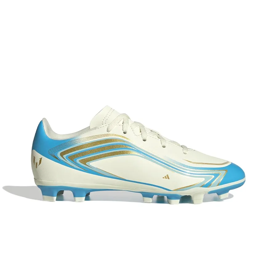 Imagen 0 de 7 de Botines adidas F50 Messi Club Fg-BLANCO/CELESTE/DORADO