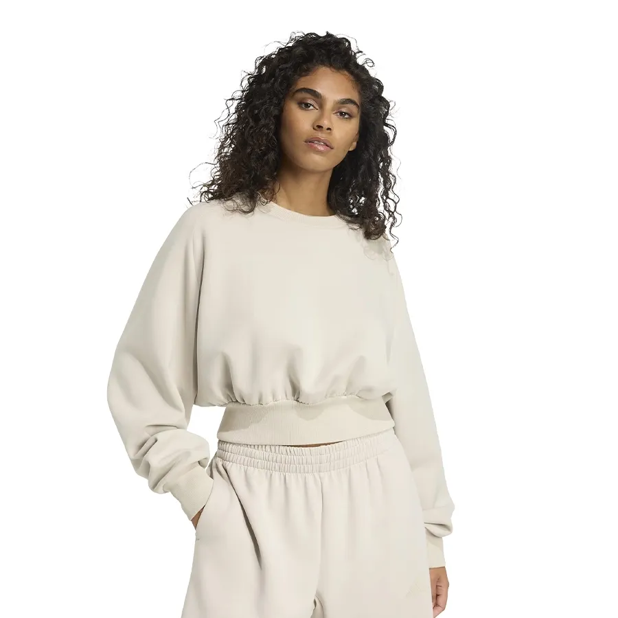 Imagen 0 de 4 de Buzo adidas All Szn Soft Lux Loose-BEIGE