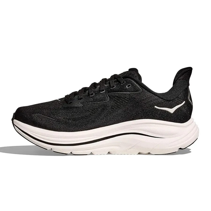 Imagen 2 de 8 de Zapatillas Hoka Clifton 10-NEGRO/BLANCO