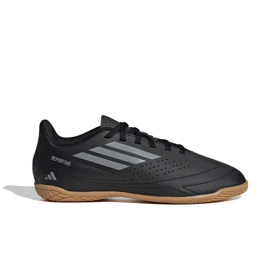Imagen 0 de 6 de Botines adidas Deportivo III In-NEGRO/GRAFITO