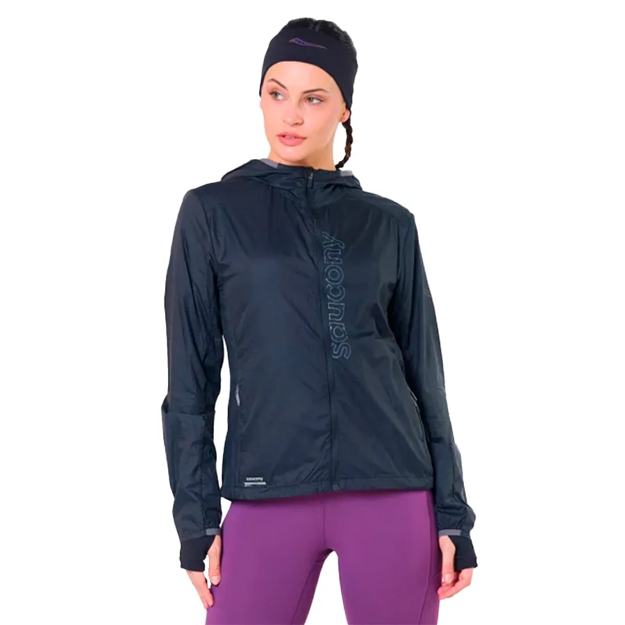 Imagen 0 de 4 de Campera Saucony Peregrine Packaway-NEGRO