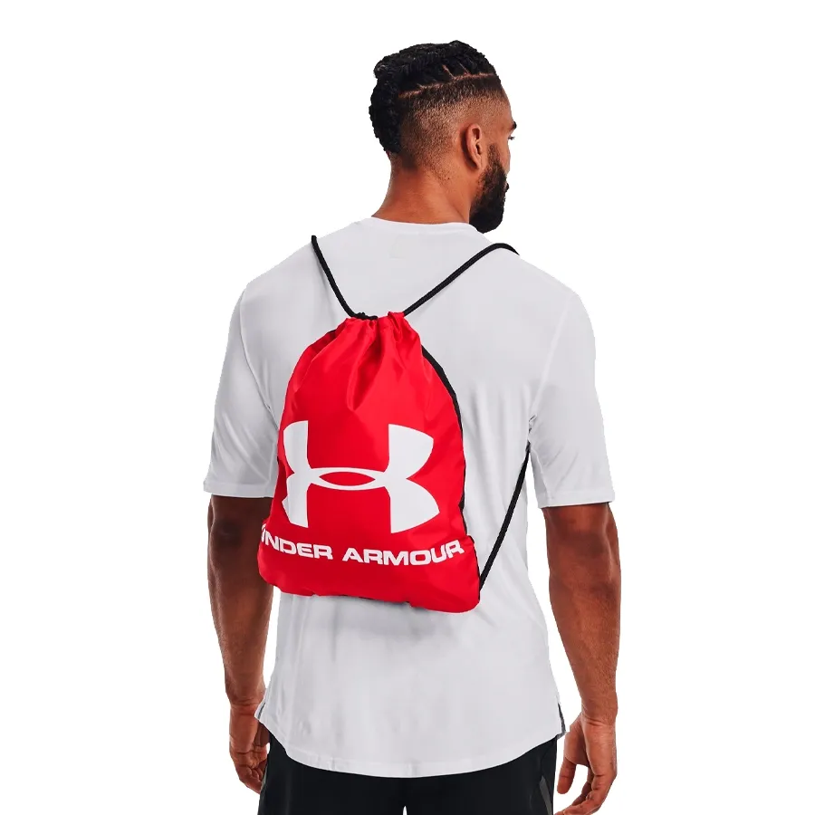 Imagen 3 de 4 de Mochila Under Armour Ozsee Sackpack-ROJO/NEGRO
