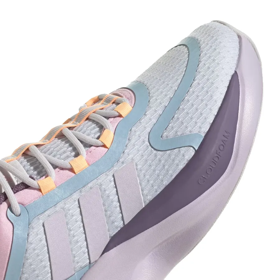 Imagen 6 de 8 de Zapatillas adidas Alphabounce+-LILA/VERDE AGUA/VIOLETA