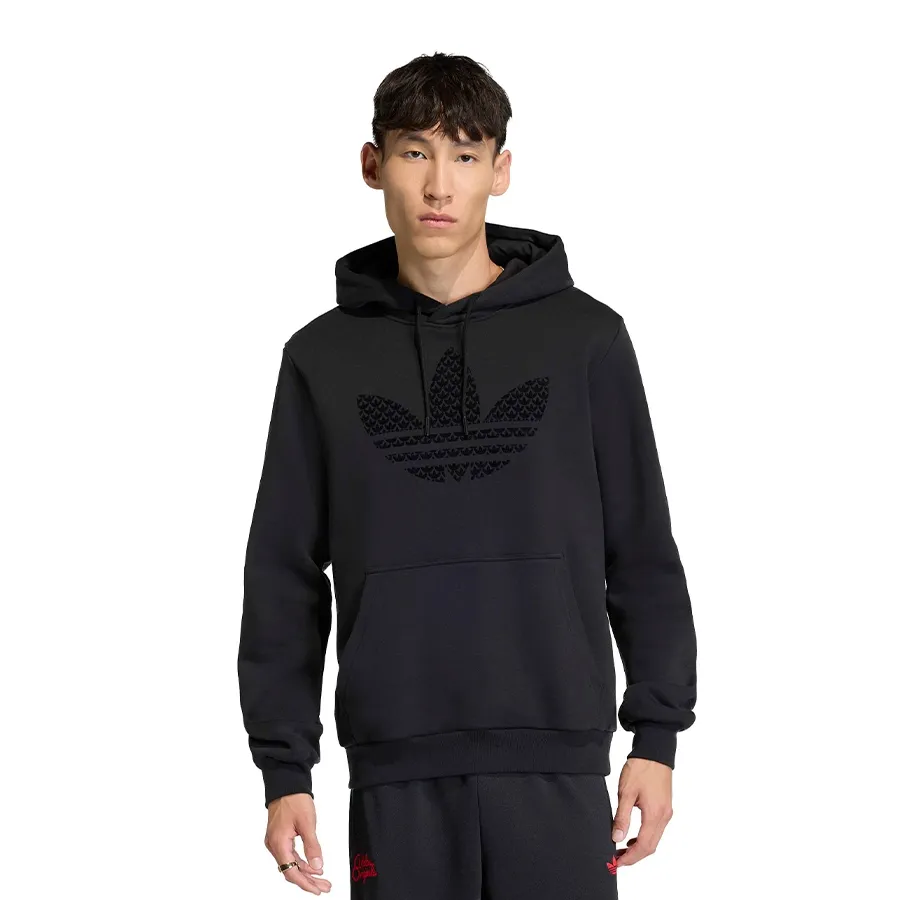 Imagen 0 de 4 de Buzo adidas originals Monogram Infill-NEGRO