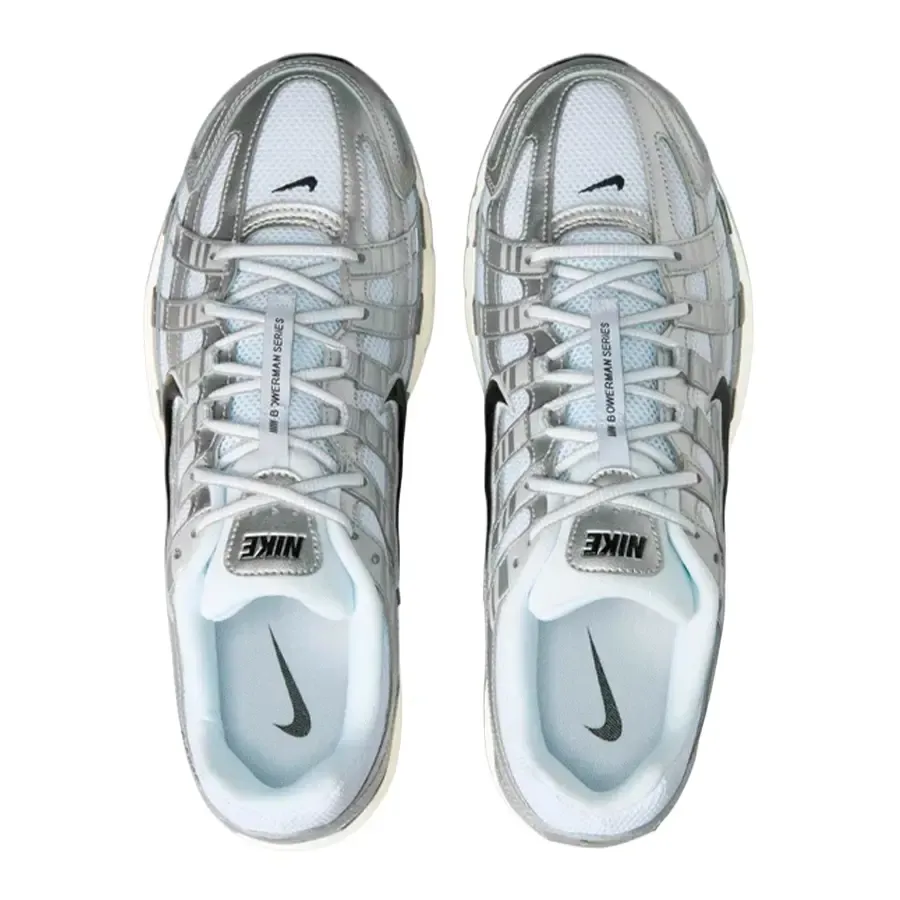 Imagen 3 de 8 de Zapatillas Nike P-6000-PLATA/BLANCO
