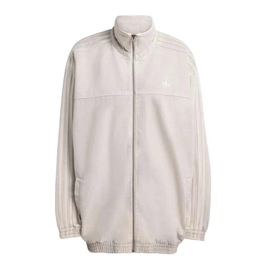 Imagen 2 de 5 de Campera adidas originals Firebird Adilenium Denim-GRIS