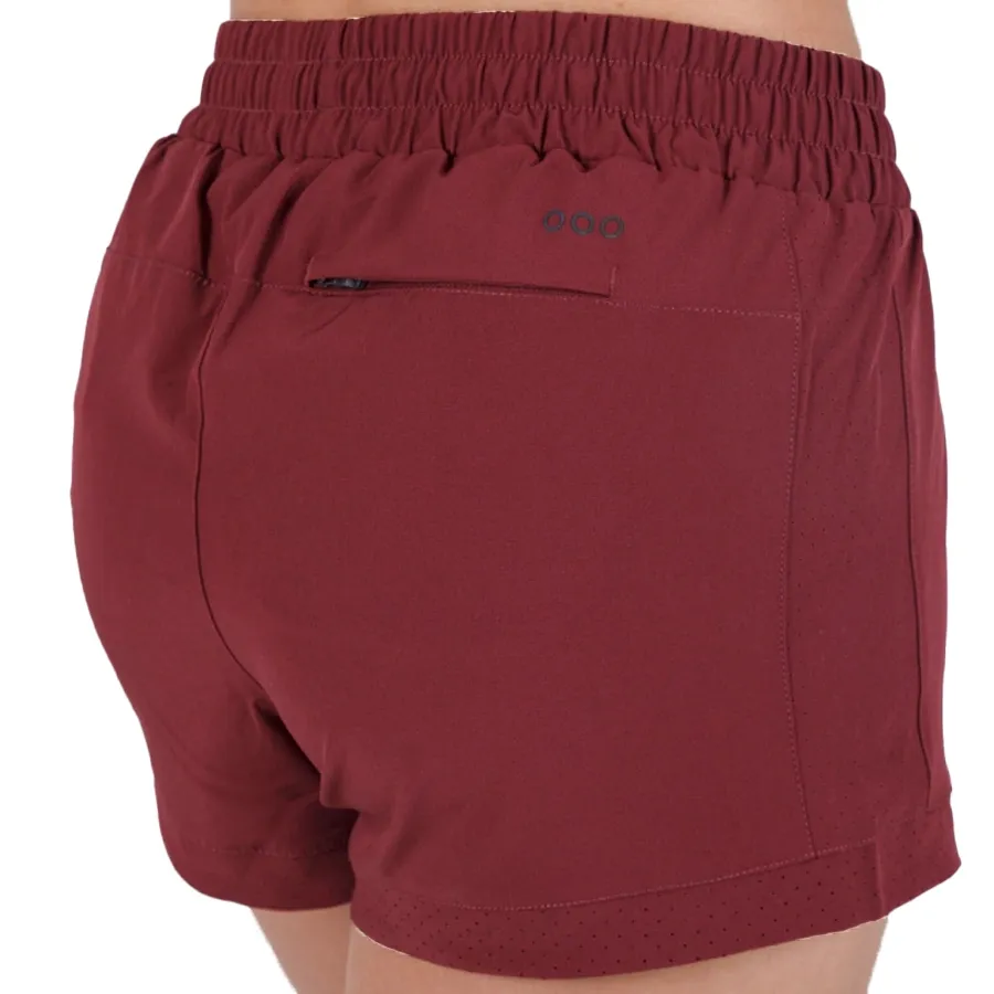 Imagen 3 de 5 de Shorts Saucony Outpace 3"-BORDO
