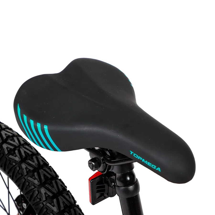 Imagen 7 de 10 de Bicicleta TopMega Slider R20-NEGRO/CELESTE