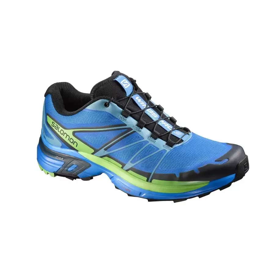 Imagen 2 de 3 de Zapatillas Salomon Wings Pro 2 M-AZUL/NEGRO/VERDE