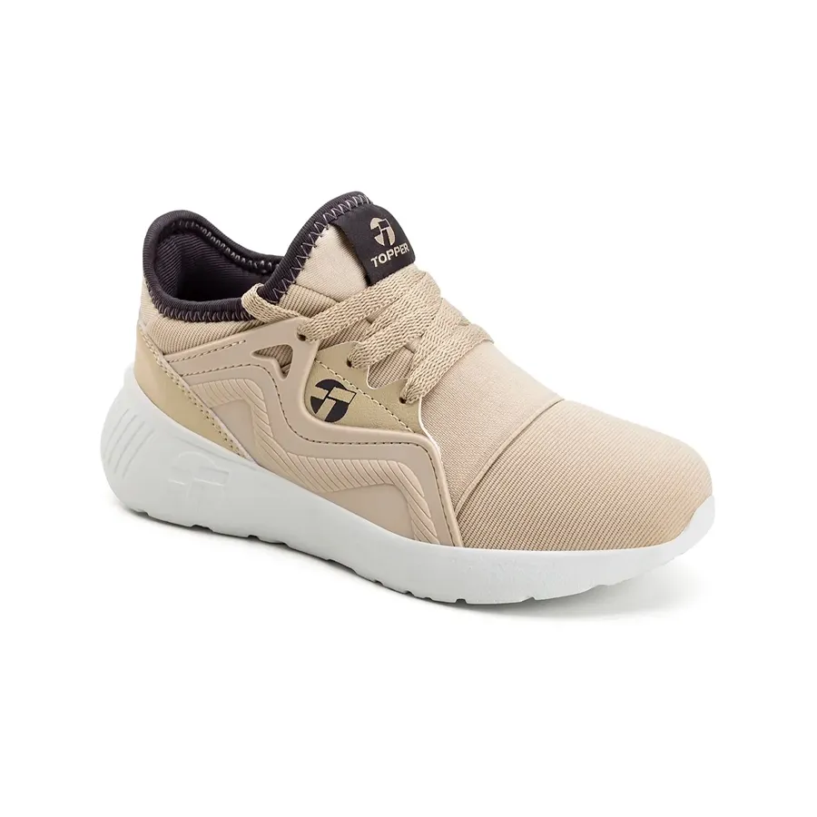 Imagen 3 de 5 de Zapatillas Topper Mamba Ii Kids-BEIGE