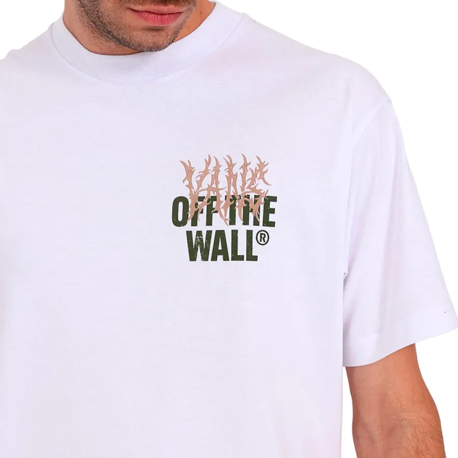 Imagen 2 de 3 de Remera Vans Metal Wall SS-BLANCO