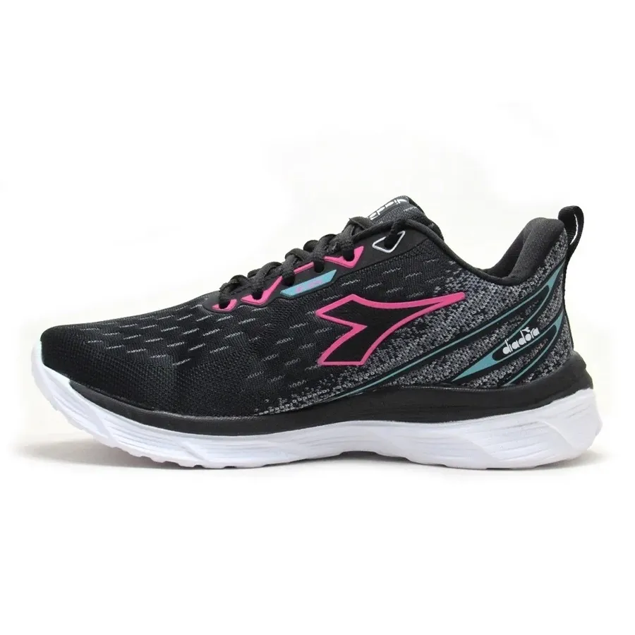 Imagen 2 de 5 de Zapatillas Diadora Z - On-NEGRO/ROSA/VERDE AGUA