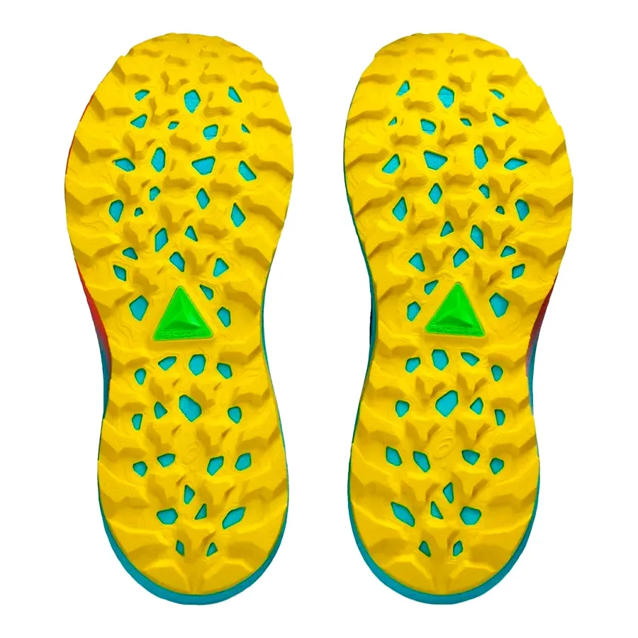 Imagen 5 de 6 de Zapatillas Asics Gel Trabuco 11-MARINO/AMARILLO/CELESTE