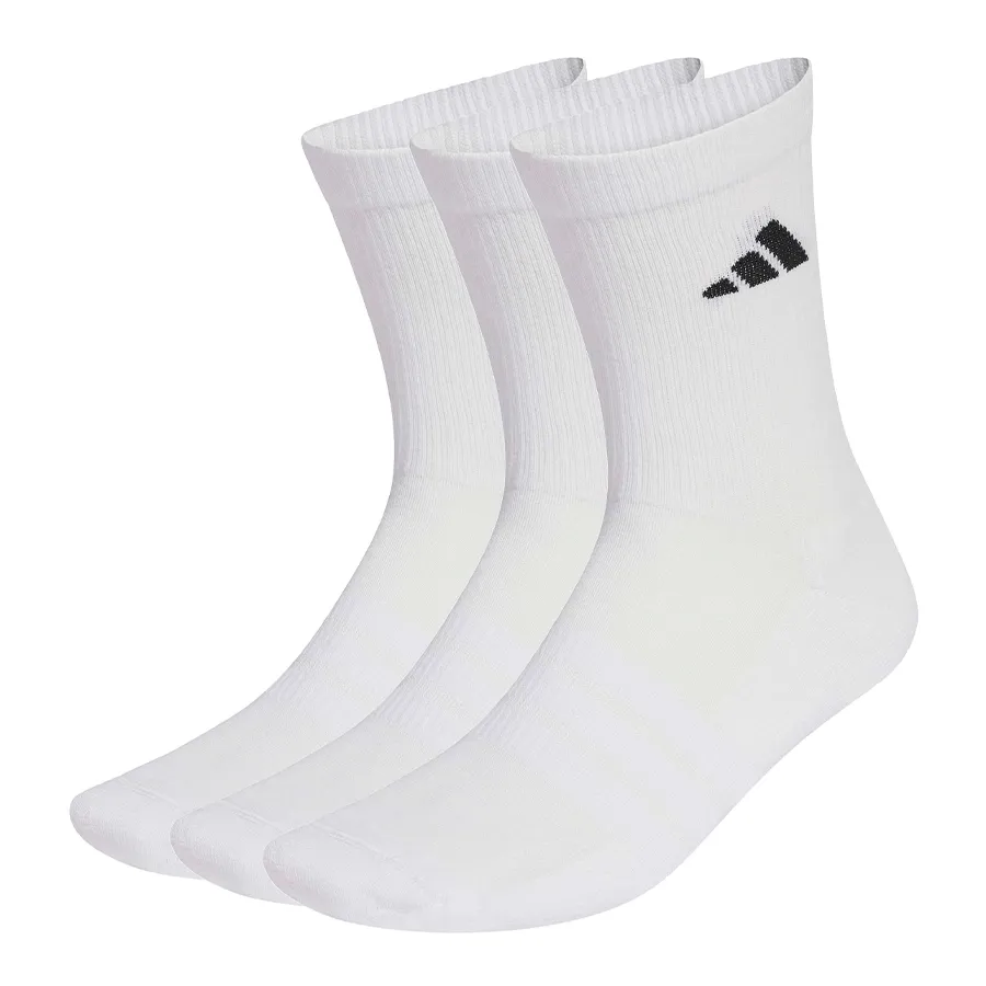 Imagen 0 de 4 de Medias adidas Essentials Pack x3-BLANCO